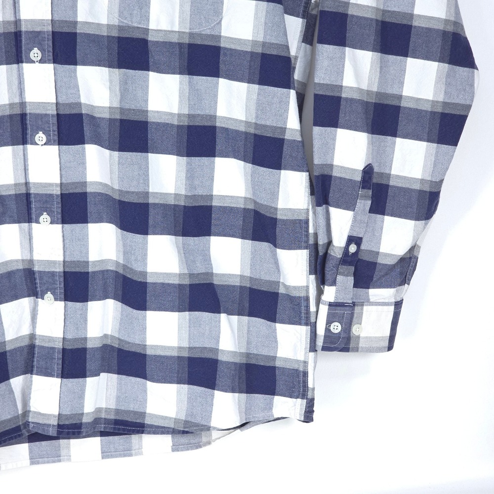 Cinch Western Button Down Shirt Men Large Plaid Heavyweight Long Sleeve Gorpcore - Picture 12 of 16